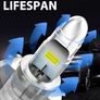 HS1 LED Bulbs H4 9003 Motorcycle Headlight Bulbs High Low Beam COB 10W 1000 Lumens DC 9-80V Replacement for 35/35W HS1 Halogen Bulbs Image 7