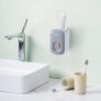 Automatic Toothpaste Dispenser,Waterproof & Easy to Clean Wall-Mounted Toothpaste Holder,Black Automatic Toothpaste Dispenser Bathroom Accessories for Kids,Adults Image 6