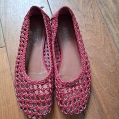 leather flats