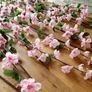 Beautiful 14 X 86cm Large Long Wired Cherry Blossom Artificial Flowers (Bendable) Image 8
