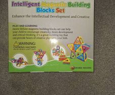 Magnetic blocks, brand new, 94 pieces, unopened.