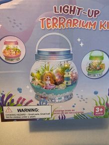 light up terrarium kit Mermaid