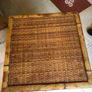 Solid wood bamboo and rattan weave 4 drawer chest of drawers Image 10