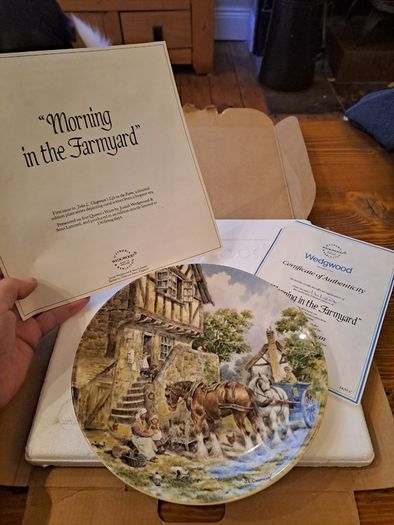 Wedgwood Morning in the Farmyard