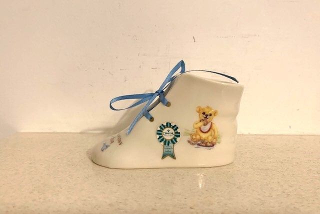 Vintage Donegal Parian China Baby Shoe