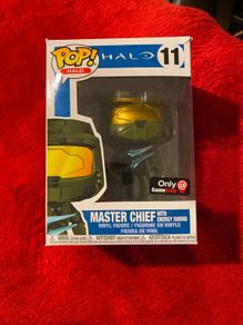Funko pop Master chief with energy sword