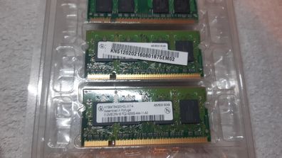 Laptop Pc Memory Ram Ddr2 So-dimm 200 Pin - 512mb Sticks