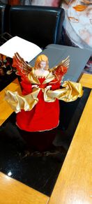 Vintage  Christmas Tree Top Angel