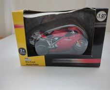 Maisto Ducati 999 Die-Cast Motorcycle Model - 1:18 Scale - Red - New in Box Description: