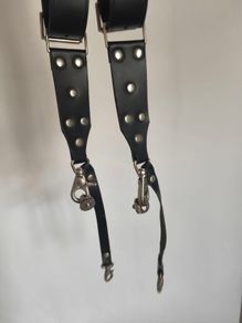 Handmade Leather Dual Camera Harness