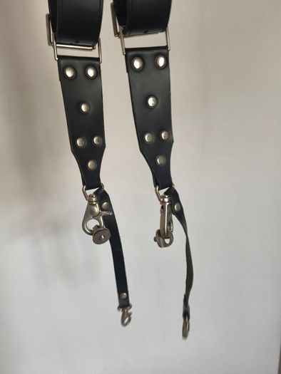 Handmade Leather Dual Camera Harness