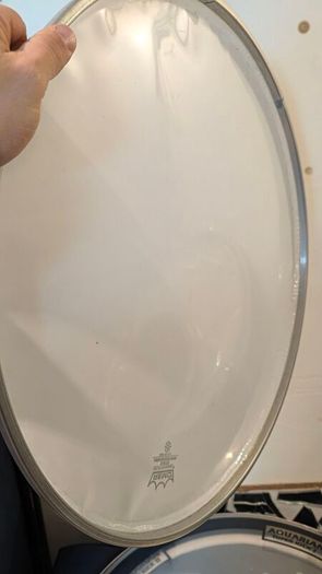 22" ambassador bass drum Head