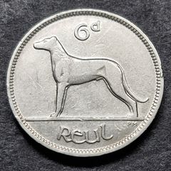 Ireland Excellent 1934 Six Pence 6d coin