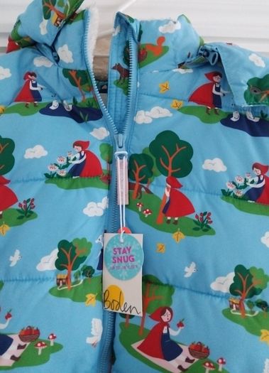 New padded Boden coat age 8-9