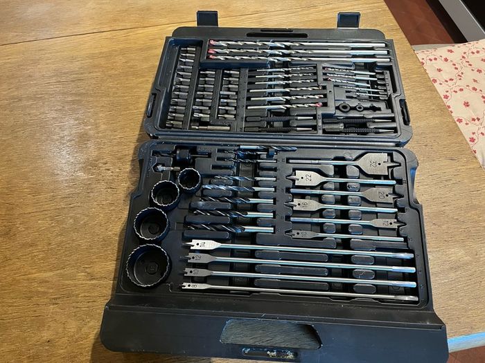 New set of drill bits