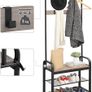 New Vintage Coat Rack + Stand (Greige) - FREE P&P Image 4
