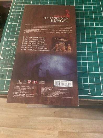 Chunyi The legend of Kungfu DVD + CD