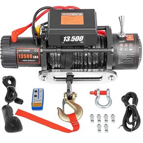 New HEAVY DUTY winch6 tone 12v suit recovery jeep etc