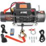 Heavy duty 20kg winch 6Tone 12v synthetic rope kit with 2 remotes one is cable one is wireless Image 4