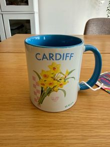 Brand new Cardiff, Wales mug cup with tags