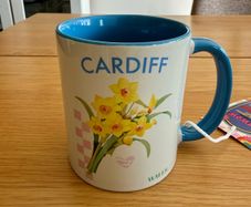 Brand new Cardiff, Wales mug cup with tags
