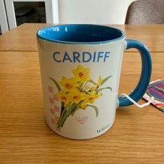 Brand new Cardiff, Wales mug cup with tags