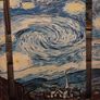 Stary Night 3 piece Canvas Art Image 4