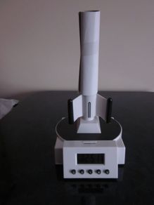 Boots Rocket Alarm Clock New
