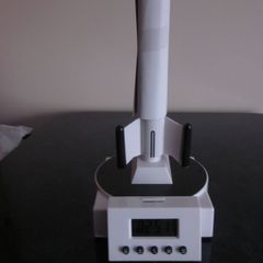 Boots Rocket Alarm Clock New