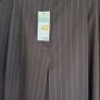 Brown Pinstrip Ladies Suit Image 3