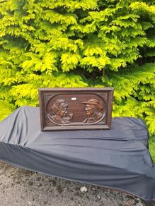 Sculpted large brittany decor postage possible