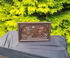 Sculpted large brittany decor postage possible