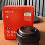 Lens Sony FE 40mm F2.5 G (SEL40F25G) Full-Frame E-Mount Image 4