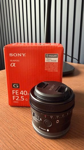 Lens Sony FE 40mm F2.5 G (SEL40F25G) Full-Frame E-Mount