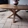 Tilman Oak Oval Dining Table Image 6