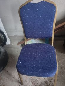 banquet Blue Chair not much used just 1 left
