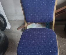 banquet Blue Chair not much used just 1 left