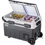 12 Volt Car Refrigerator Fridge, 50 L  52.8 QT Dual Zone Portable Freezer, Adjustable Temperature, Compressor Cooler for Home, Outdoor, Camping, RV, Car Image 2