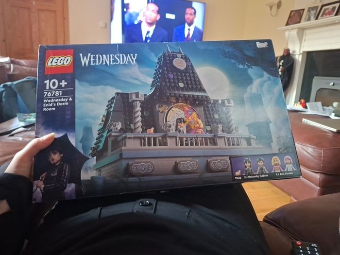 Wednesday Adams lego 76781 Wednesday and Enid's dorm room