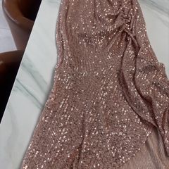 Sequence blush pink dress