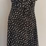 Polka Dot M&s Dress Uk 12 Image 2