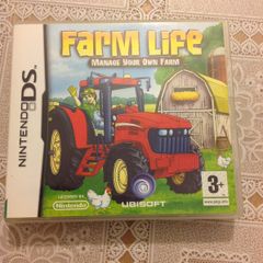 Empty DS case for the Farm Life game.