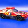 Hot Wheels Regular Treasure Hunt Porsche 928S Safari with custom wheels. Image 2