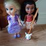 Disney Dolls Moana and Rapunzel Image 3