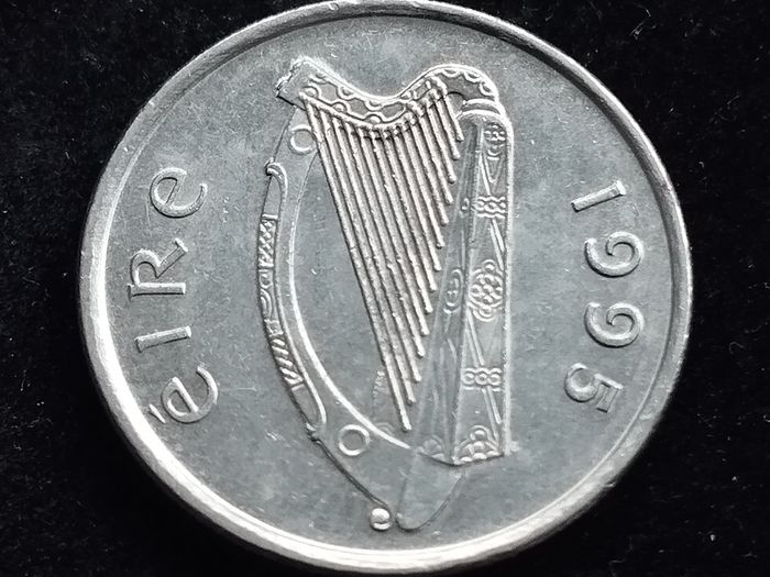 Ireland - 1995 - ERROR - 5 Pence  - Bull - High Grade - KM.28 - [2026]