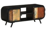 TV Cabinet 110x30x45 cm Solid Reclaimed Wood