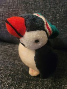 Penguin Soft Toy Plush Teddy Bear Great Condition