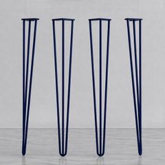 Hairpin 3-pin Steel legs Navy
