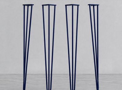 Hairpin 3-pin Steel legs Navy