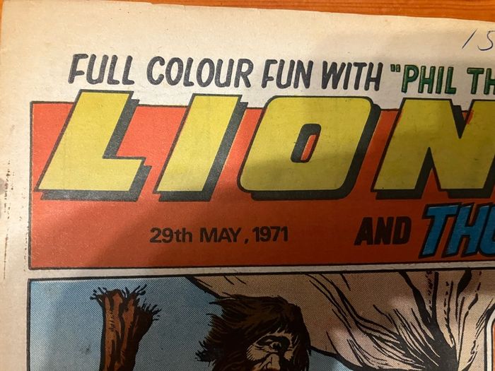 Comic: 'Lion And Thunder' (29th May 1971)